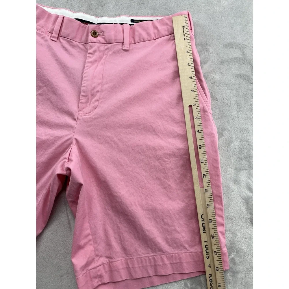 Polo Ralph Lauren Golf Short Men 30 Pink Cotton Twill Stretch 9 '' inseam Preppy